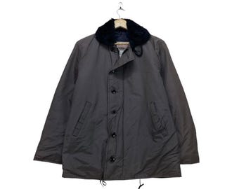 スピワック コート M vintage Vintage SPIEWAK Military Parka: Genuine Fur Duck Canvas