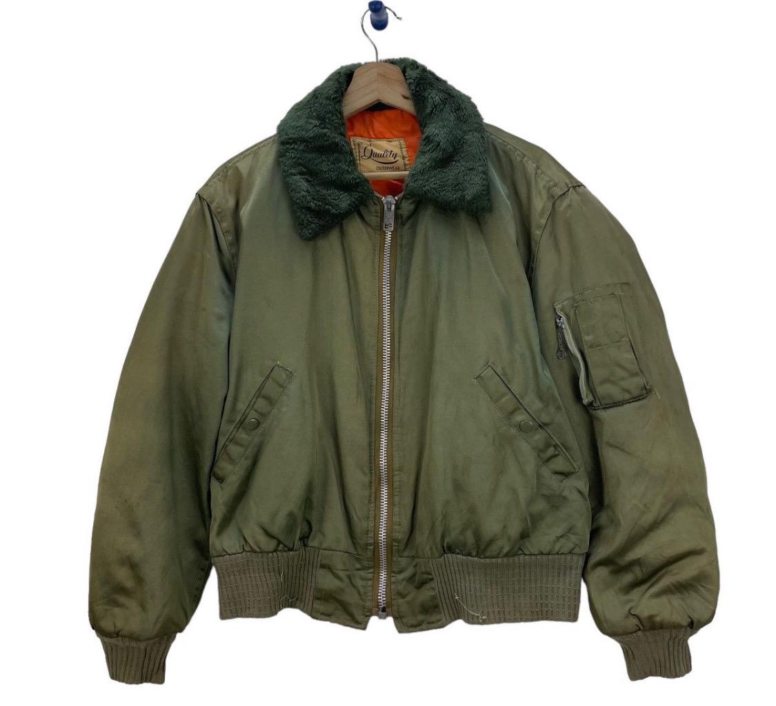 80s〜90s B-15D short flight jacket 80s〜90s B-15D short flight jacket