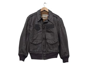 【中古】SADDLERY A2 フライトジャケット Vintage Saddlery by Cooper Sportwear Type A2 Flying Bomber Jacket