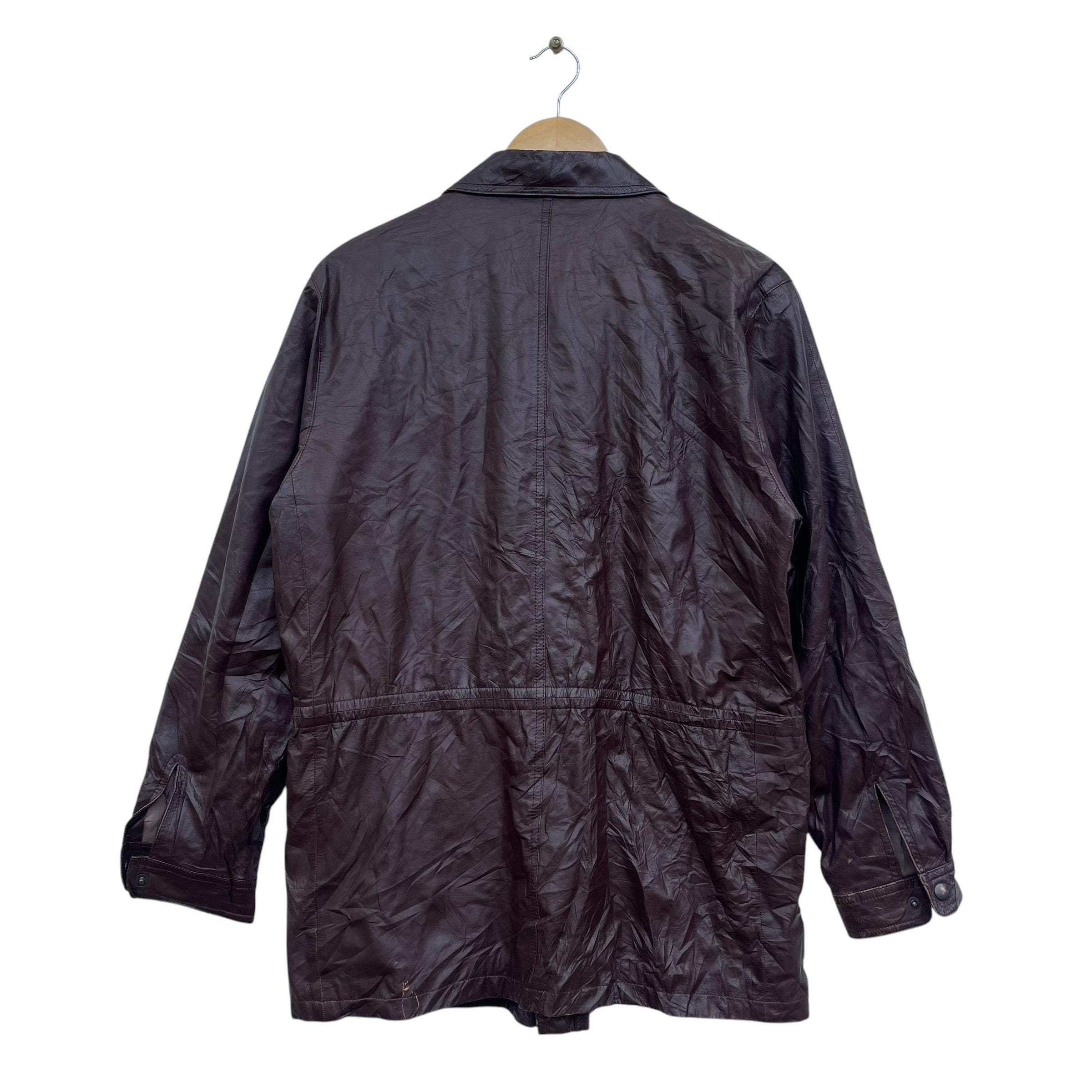 Vintage Japanese Brand Intermezzo Durban Leather Jacket - Etsy