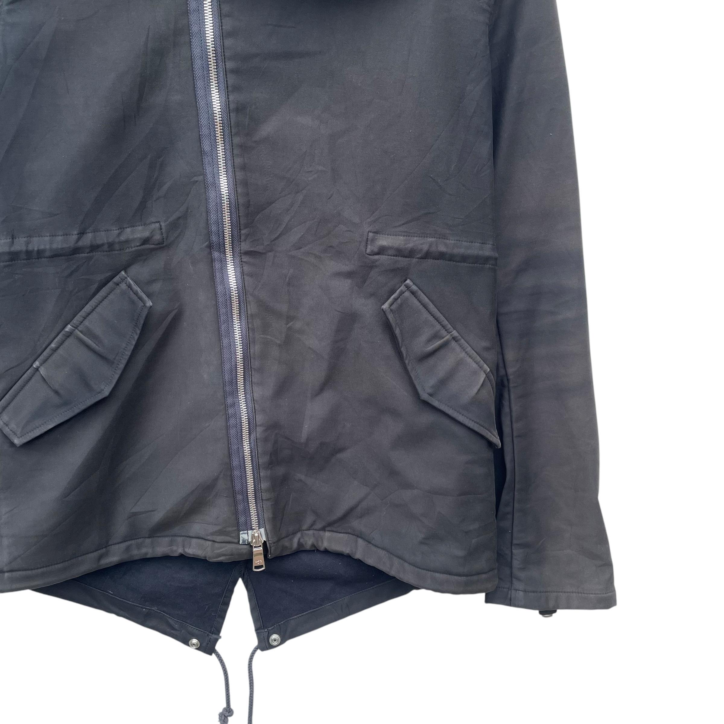 Japanese Brand Wjk Black Fishtail Parka Military Jacket - Etsy