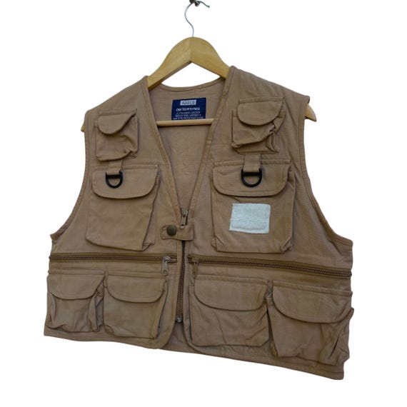Vintage Andlo Tactical Multi Function Fishing Vest Jacket