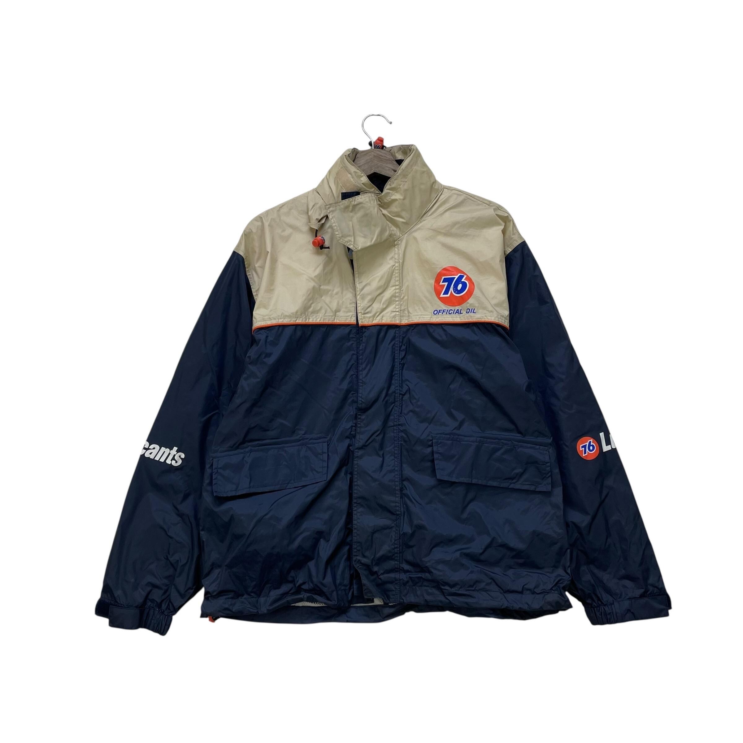 ジャケット・アウター Varsity jacket 76 lubricants Vintage 76 Lubricant motor oil varsity jacket