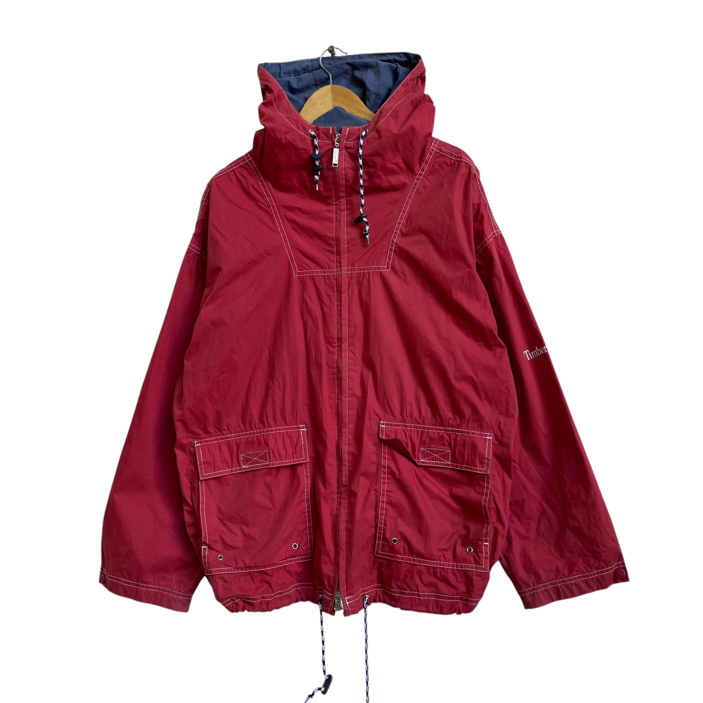 Vintage Timberland Gorpcore Spring 1996 Hooded Dual Pocket Jacket