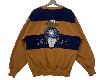RARE!! VTG Hardy Amies Sport Jeans London Patches Embroidery