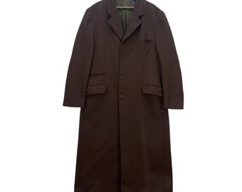 Vintage VERSACE Coat Versus Versace Jacket Black Faux Fur