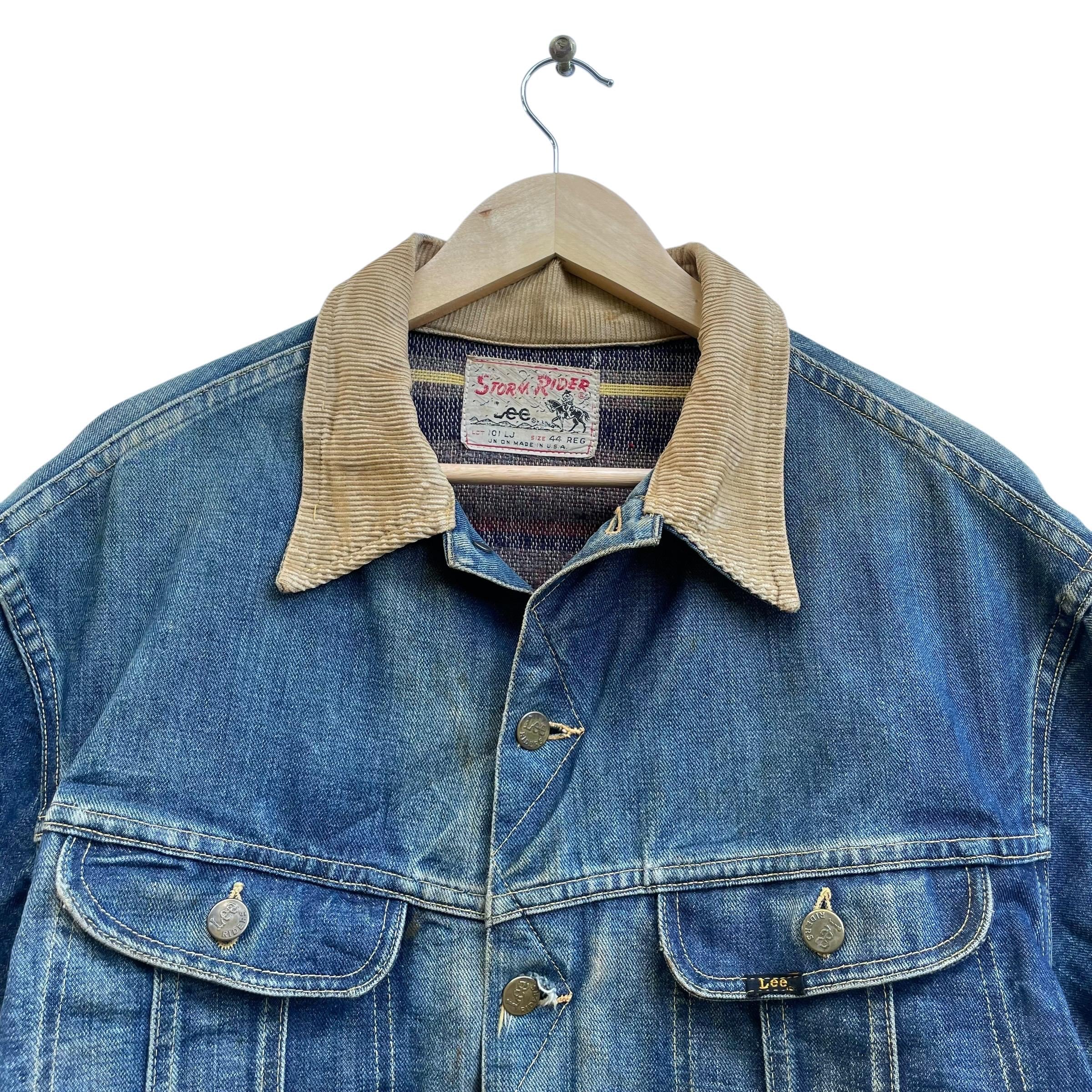 Vintage 60s Lee Storm Rider Denim Jacket, USA Made - Etsy