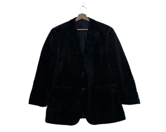 Aquascutum Corduroy Coat Jacket Brown Medium Vintage Vantage