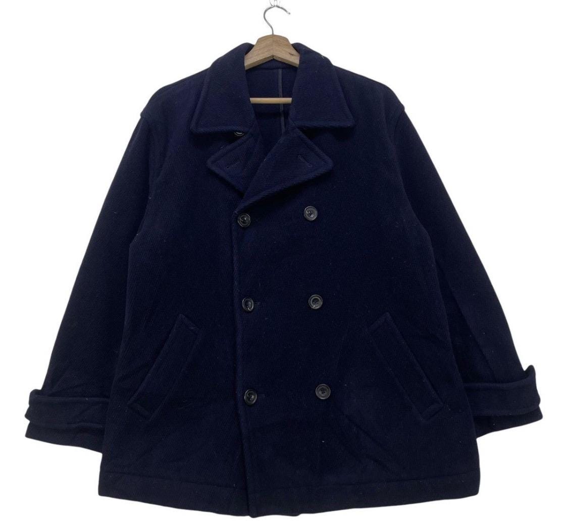 J.Press, Vintage J Press Double Collar Wool Coat Jacket Size Medium