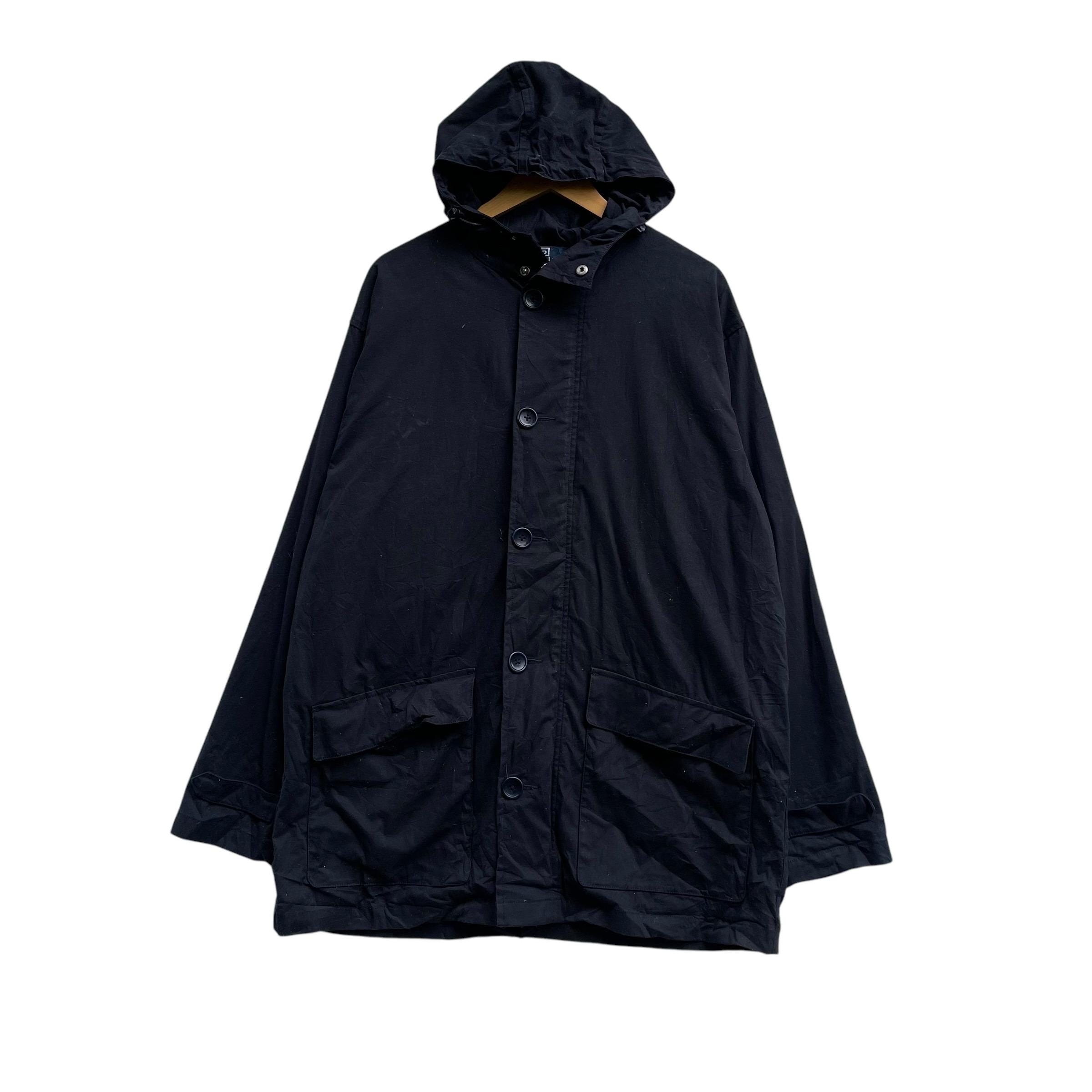 Vintage Polo Ralph Lauren Hooded Parka Wax Jacket Riri Zipper - Etsy
