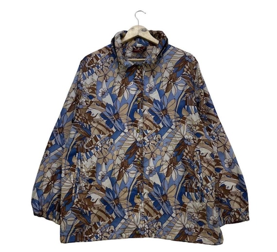 vintage whole pattern jacket セット Vintage Art Portomoro Fullprint Jacket - Etsy