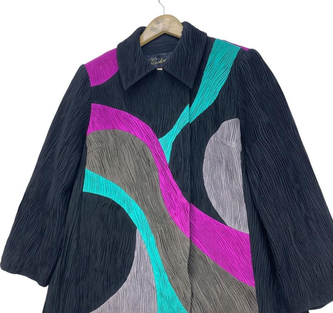 Vintage Mr Reiko Pleat Colourful Jacket - Etsy