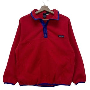 Vintage Patagonia Kid Made In Mexico Pullover Fleece Jacket