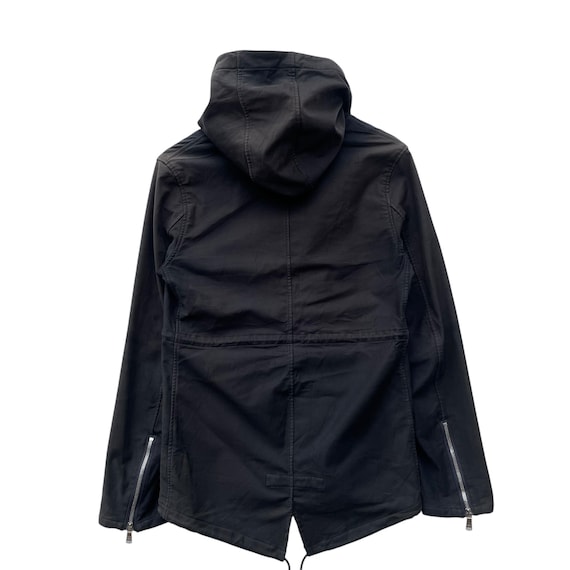 Japanese Brand Wjk Black Fishtail Parka Military Jacket - Etsy