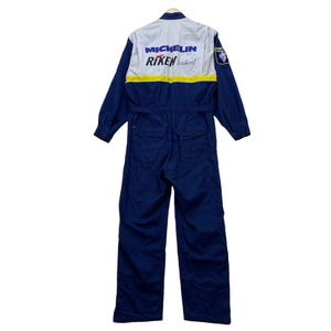 Vintage Michelin Raiken Overall Worker Suit Jacket