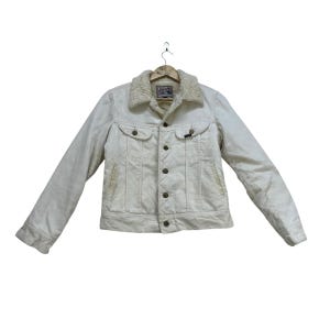 Vintage lee Sanforized Corduroy Sherpa Jacket