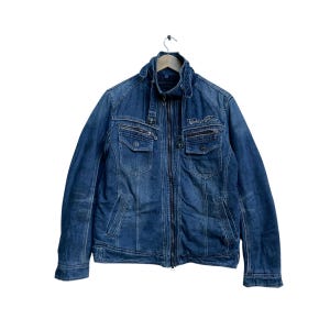 Awesome Hard To Find Japanese Brand In the Attic Single Rider Biker Jacket
