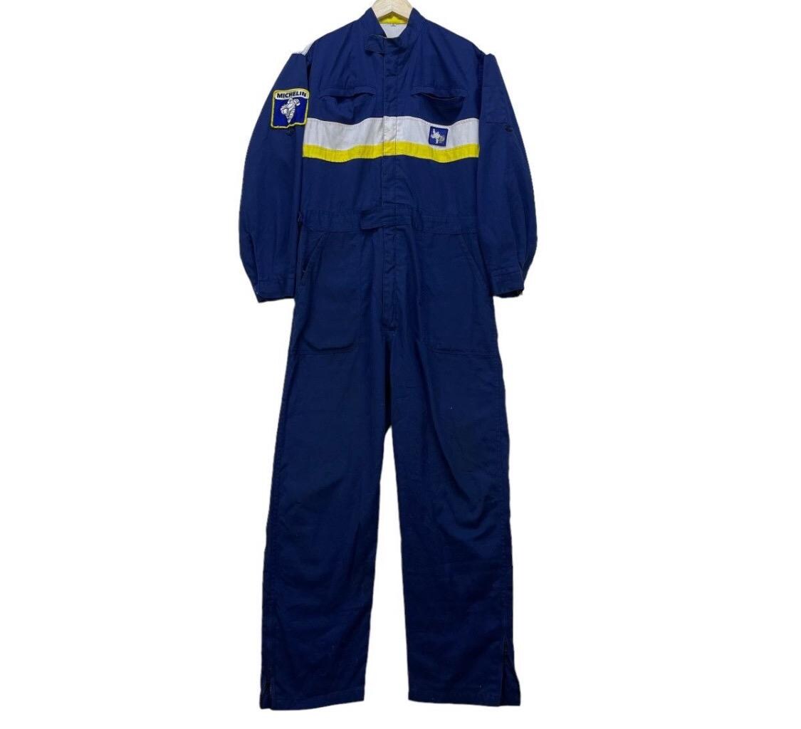 パンツ 70s Euro MICHELIN French Work Overalls 1970's Vintage Euro Work Pant