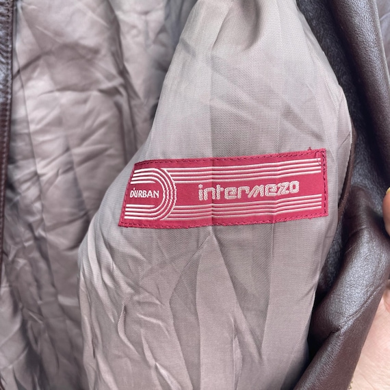 Vintage Japanese Brand Intermezzo Durban Leather Jacket - Etsy