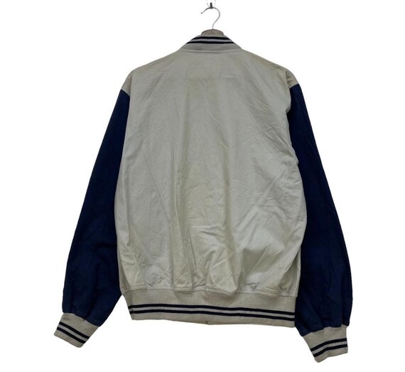 Vintage Bomber Varsity Macbeth Snap Button Jacket - image 2