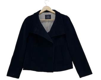 Ined Japanese Brand Cropped Style Wool Jacket