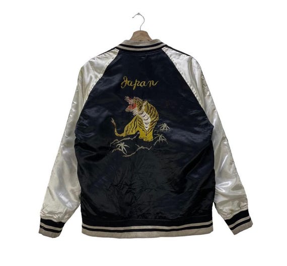 Vintage Japanese Brand Back Number Sukajan Jacket - Etsy