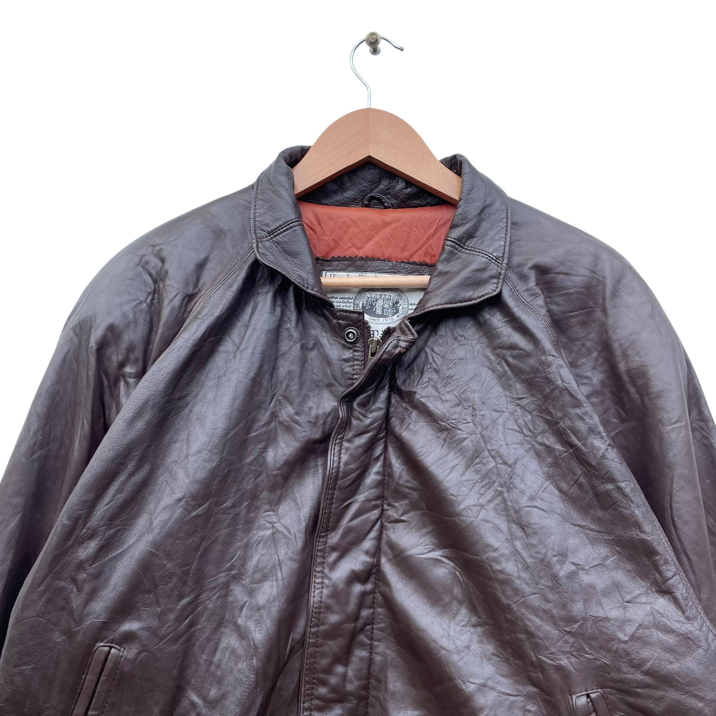 Vintage leather jacket HARAJUKU MOTHER | DELGAN.COM