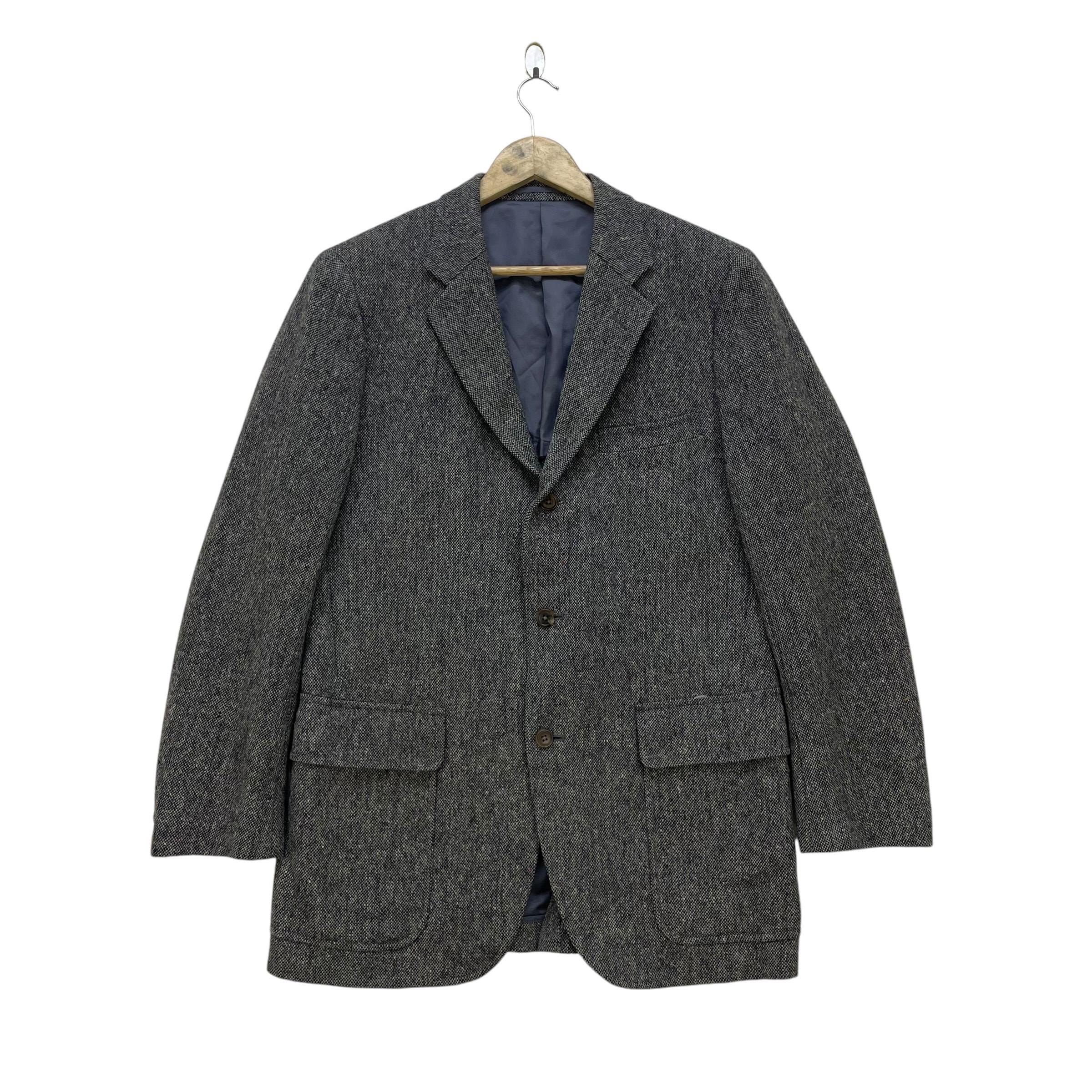 ジャケット・アウター J.PRESS 80s wool Harrington Jacket Vintage J Press Casual Wool Jacket - Etsy