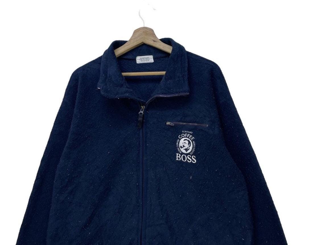 Japanese Brand Boss Suntory Coffee Zipper Jacket - Etsy