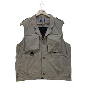 Vintage Pendleton Tactical Vest Jacket: Multifunction Outdoor Wear