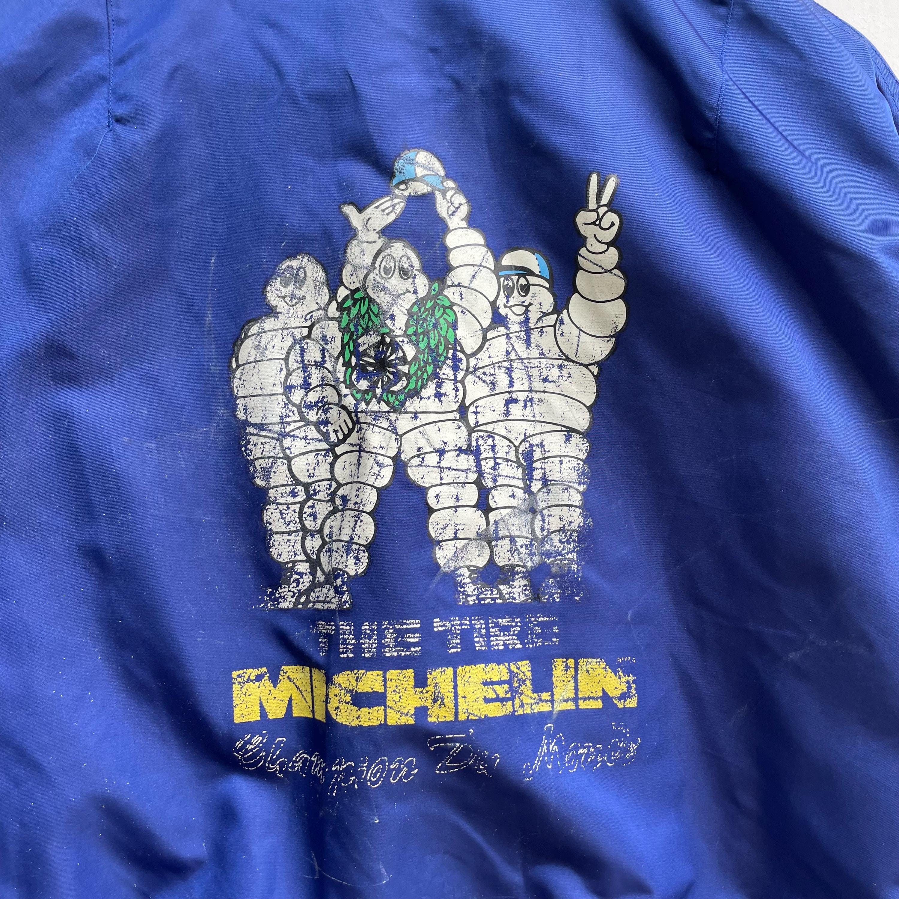 Vintage Michelin the Tire Champion Du Monde Bomber Jacket - Etsy