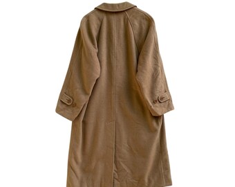 Vintage 90s Giorgio Armani Wool Long Coat Jacket - Etsy