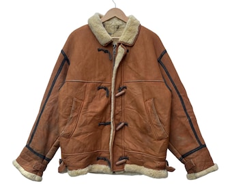 Terra Australis Shearling B3 Jacket - Etsy Canada