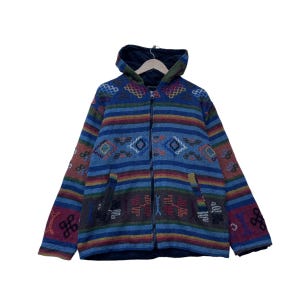 Vintage Prema Shanti Native Hooded Jacket