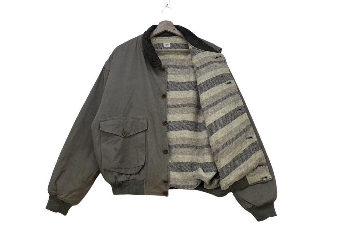 Vintage Aecept Dezert INC Bomber Japanese Brand Stripe