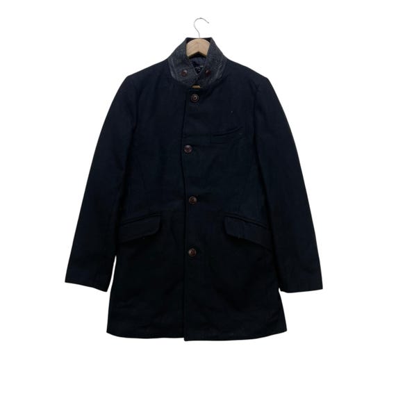 Vintage Denim Holic Asymmetrical Button Jacket - Etsy Norway