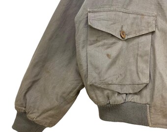 Vintage Aecept Dezert INC Bomber Japanese Brand Stripe