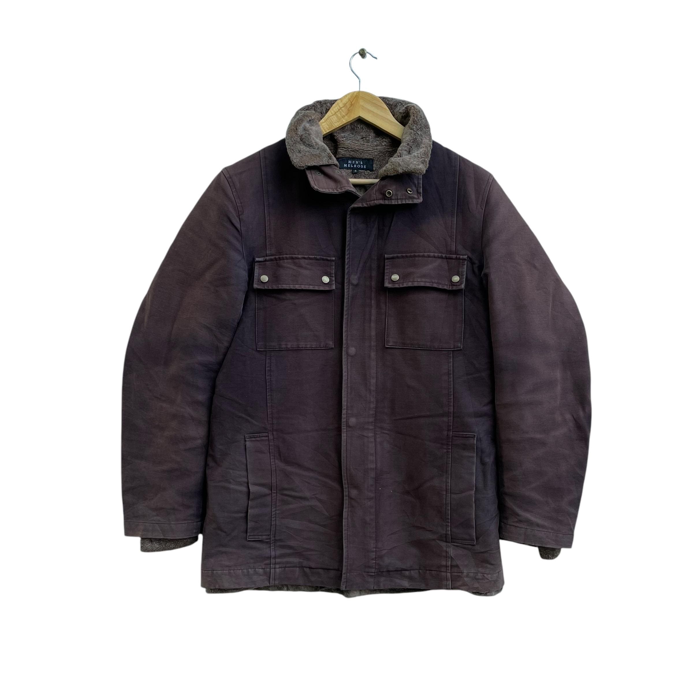 ジャケット・アウター MEN'S MELROSE Mods long coat Men's Melrose Stained Coat Full Lining 4 Charcoal Gray MS