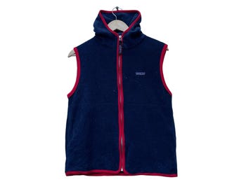 Rare!!! Vintage 90s PATAGONIA SYNCHILLA OUTDOOR Clothing Fully