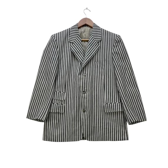 Ermenegildo Zegna, Vintage Ermenegildo Zegna Stripes Jacket