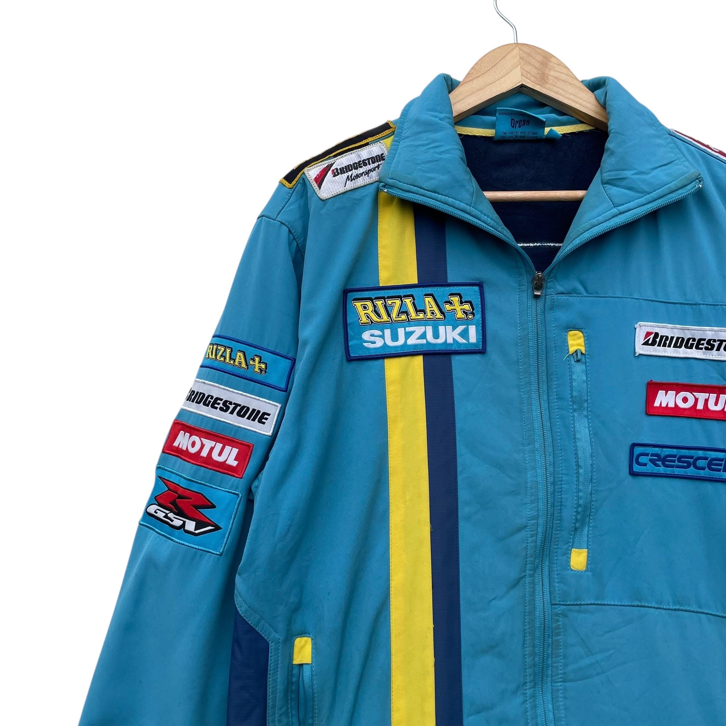 ヴィンテージ スズキ リズラ モトGP フルパッチ スポンサーシップ