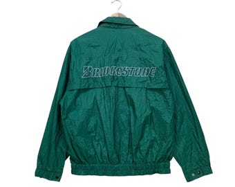 Chaqueta ligera vintage Bridgestone