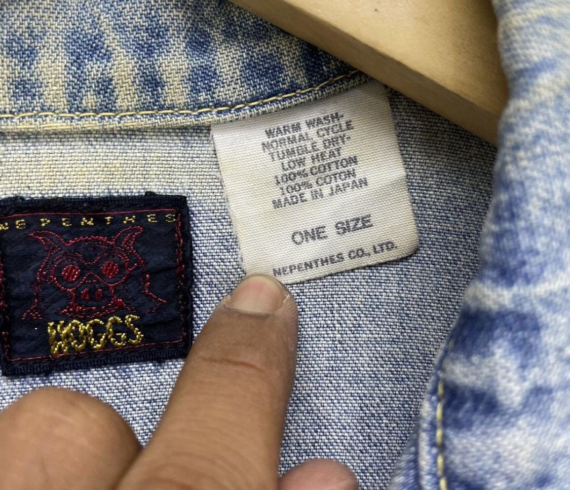 Vintage Hoggs Nepenthes Denim Jacket Made in Japan - Etsy