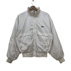 Jaqueta leve vintage Lacoste Bomber tamanho pequeno
