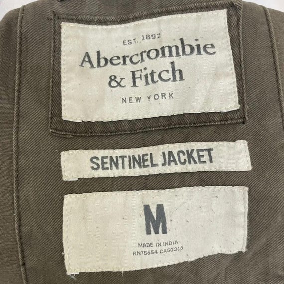 Abercrombie and Fitch Sentinel Type Military Jacket - Etsy