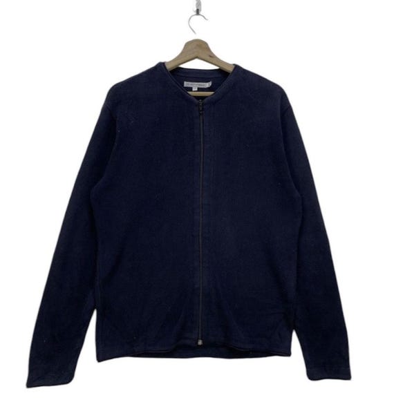 Emporio Armani, Vintage Emporio Armani Made In Italy Sweatshirt Zipper Up Jacket