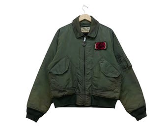 Rare Vintage Alpha Industries CWU 45P Bomber Jacket 1990s - Etsy