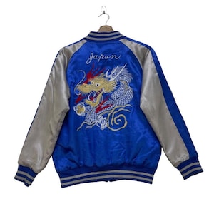 Vintage 90s Jimmy Dragon Embroidery Sukajan Jacket - Etsy UK Vintage 90s Jimmy Dragon Embroidery Sukajan Jacket - Etsy UK