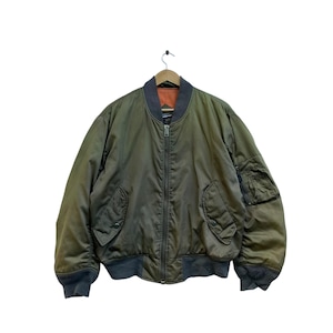 Vintage Bayleaf Bomber Ma 1 Jacket Size Medium
