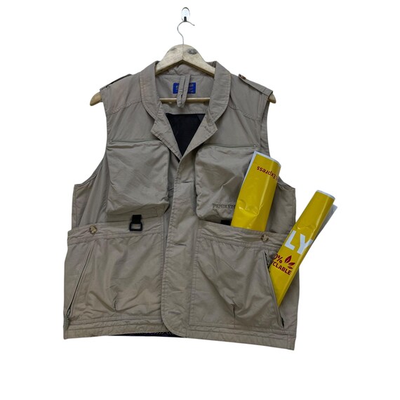 Vintage Pendleton Tactical Vest Jacket: Multifunc… - image 3